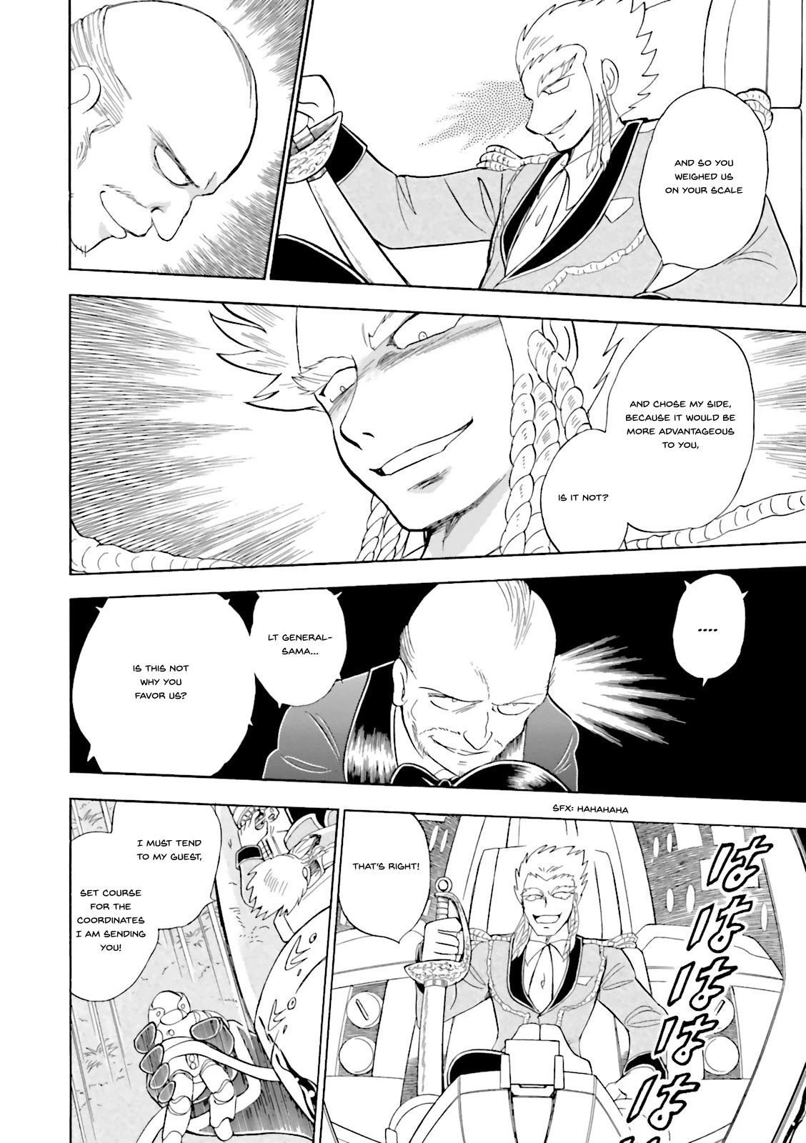 Kidou Senshi Crossbone Gundam Ghost Chapter 26 page 33 - Chapter 26: In Hell