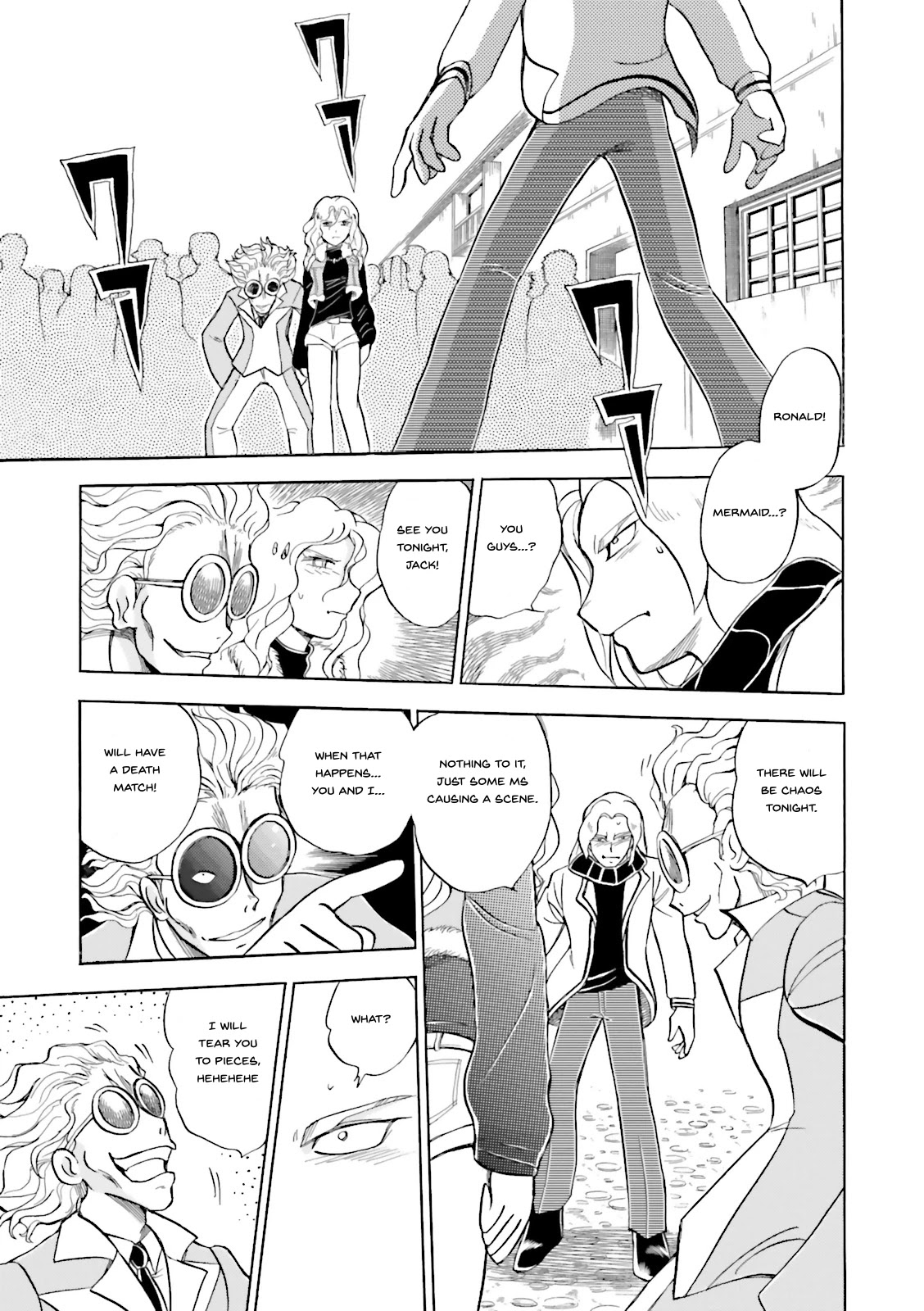 Kidou Senshi Crossbone Gundam Ghost Chapter 28 page 11 - Chapter 28: Reunion in the Square