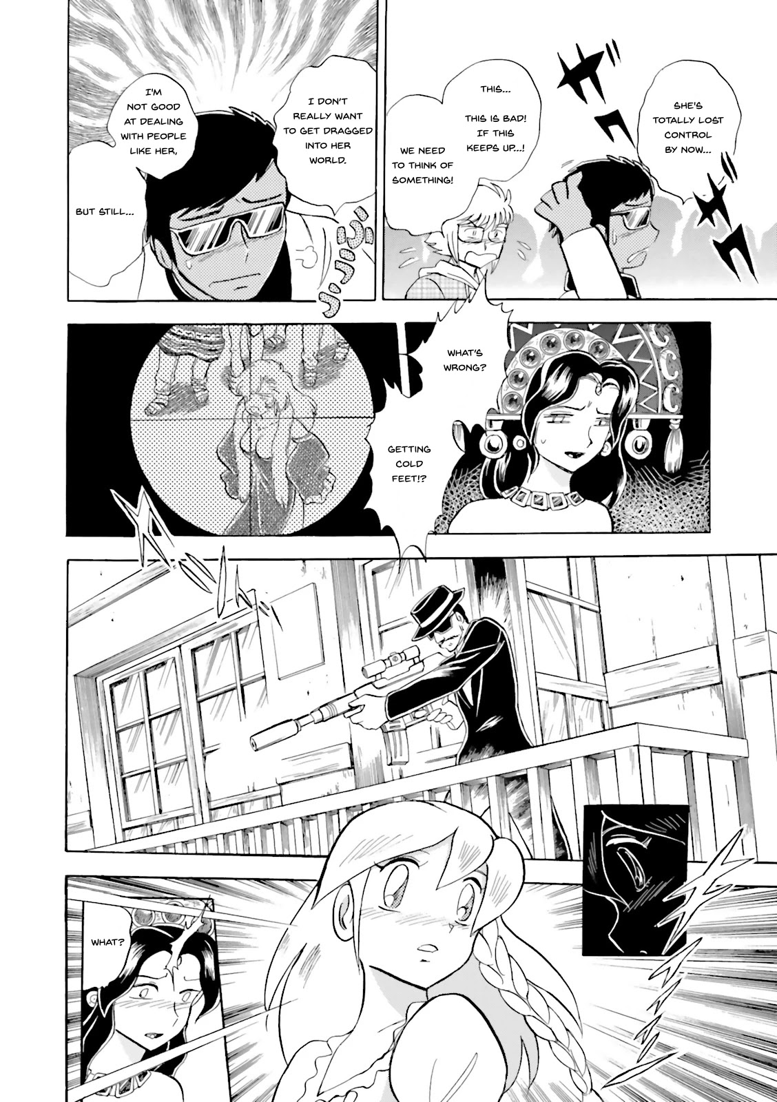 Kidou Senshi Crossbone Gundam Ghost Chapter 28 page 14 - Chapter 28: Reunion in the Square