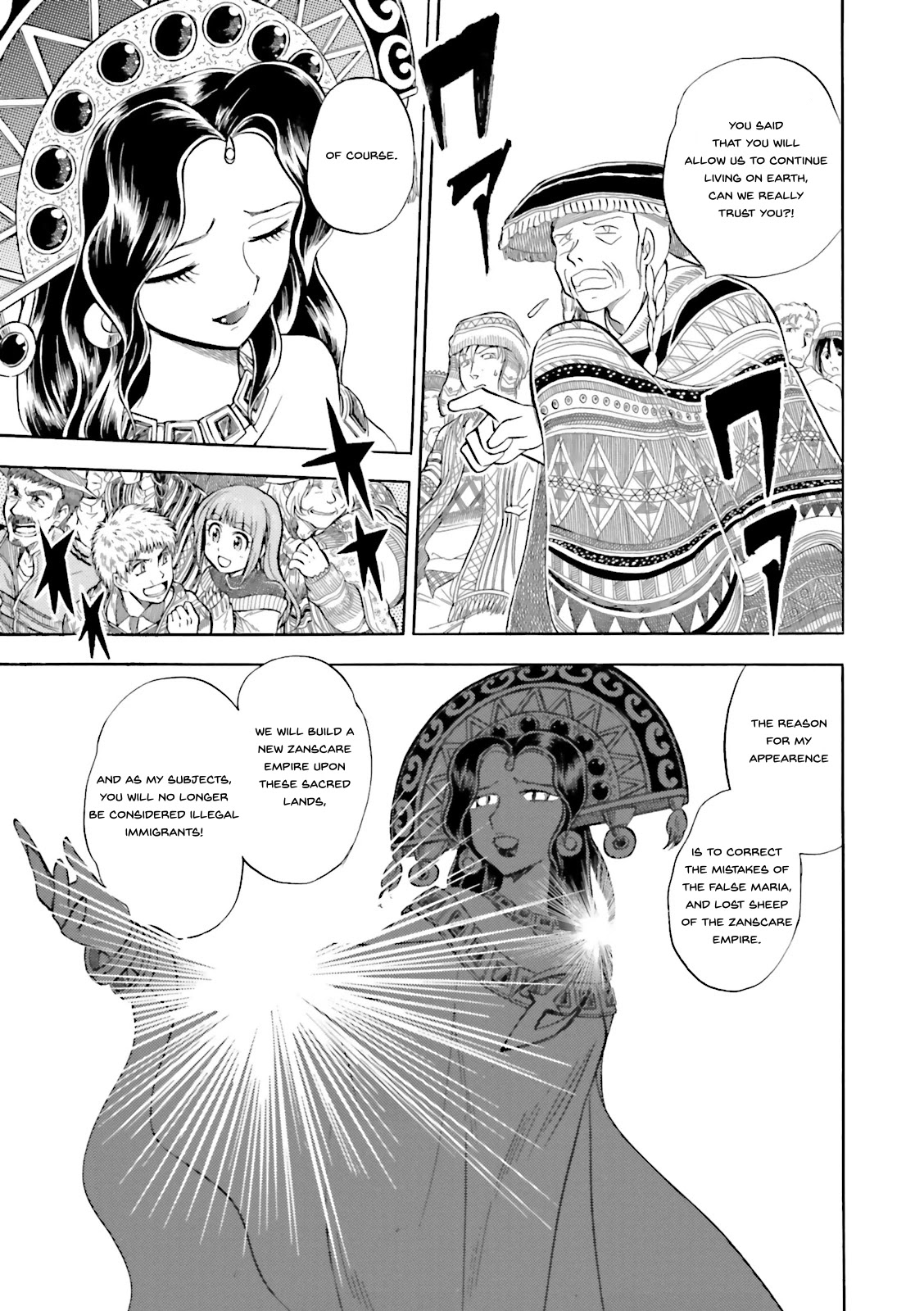 Kidou Senshi Crossbone Gundam Ghost Chapter 28 page 3 - Chapter 28: Reunion in the Square