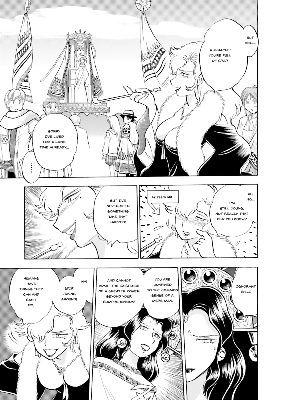 Kidou Senshi Crossbone Gundam Ghost Chapter 28 page 9 - Chapter 28: Reunion in the Square