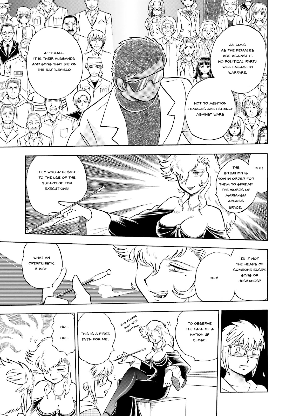 Kidou Senshi Crossbone Gundam Ghost Chapter 29 page 10 - Chapter 29: The Evening's Festival