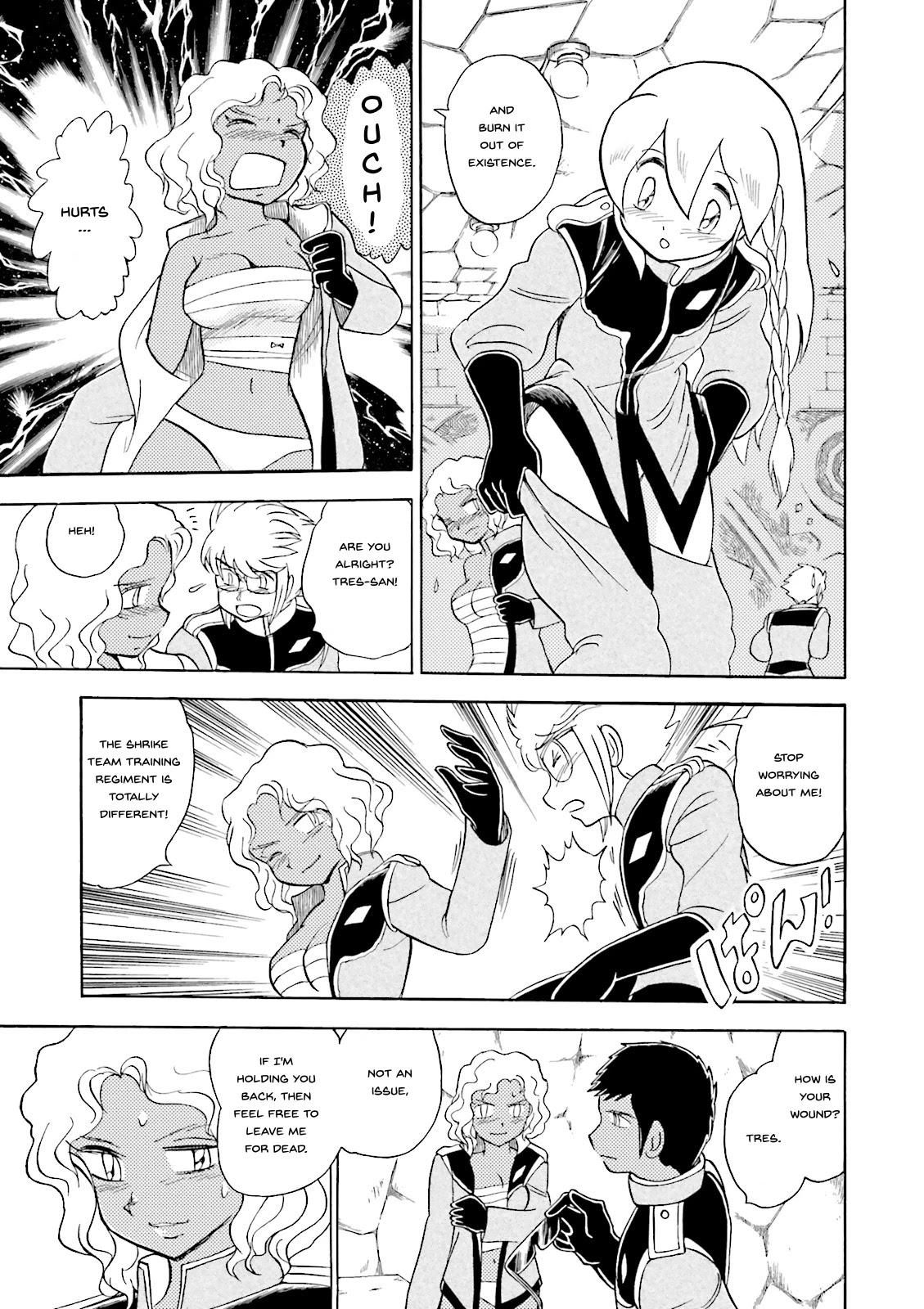 Kidou Senshi Crossbone Gundam Ghost Chapter 29 page 20 - Chapter 29: The Evening's Festival