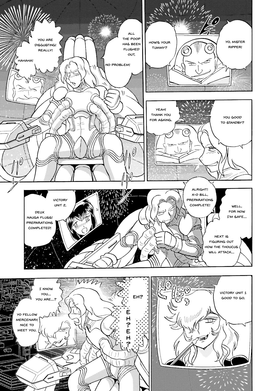 Kidou Senshi Crossbone Gundam Ghost Chapter 29 page 24 - Chapter 29: The Evening's Festival