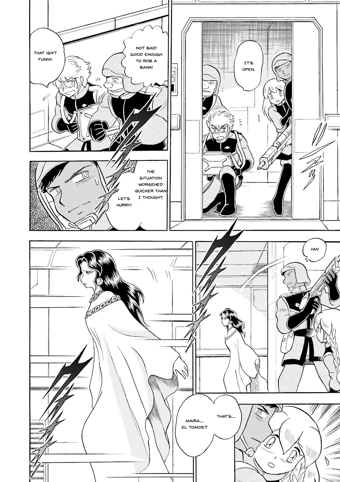 Kidou Senshi Crossbone Gundam Ghost Chapter 29 page 27 - Chapter 29: The Evening's Festival
