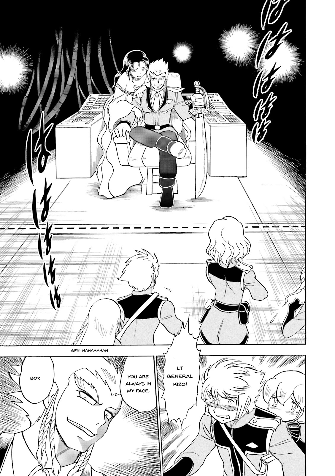 Kidou Senshi Crossbone Gundam Ghost Chapter 29 page 32 - Chapter 29: The Evening's Festival