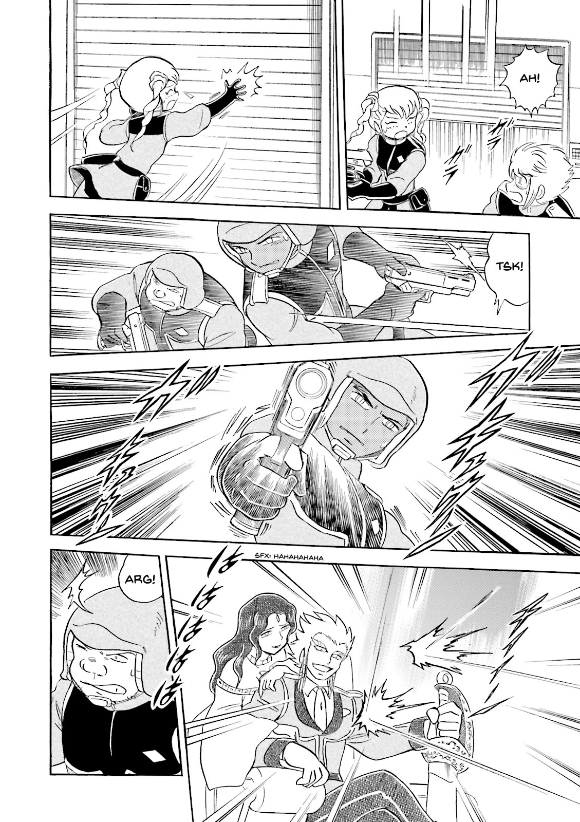 Kidou Senshi Crossbone Gundam Ghost Chapter 29 page 33 - Chapter 29: The Evening's Festival