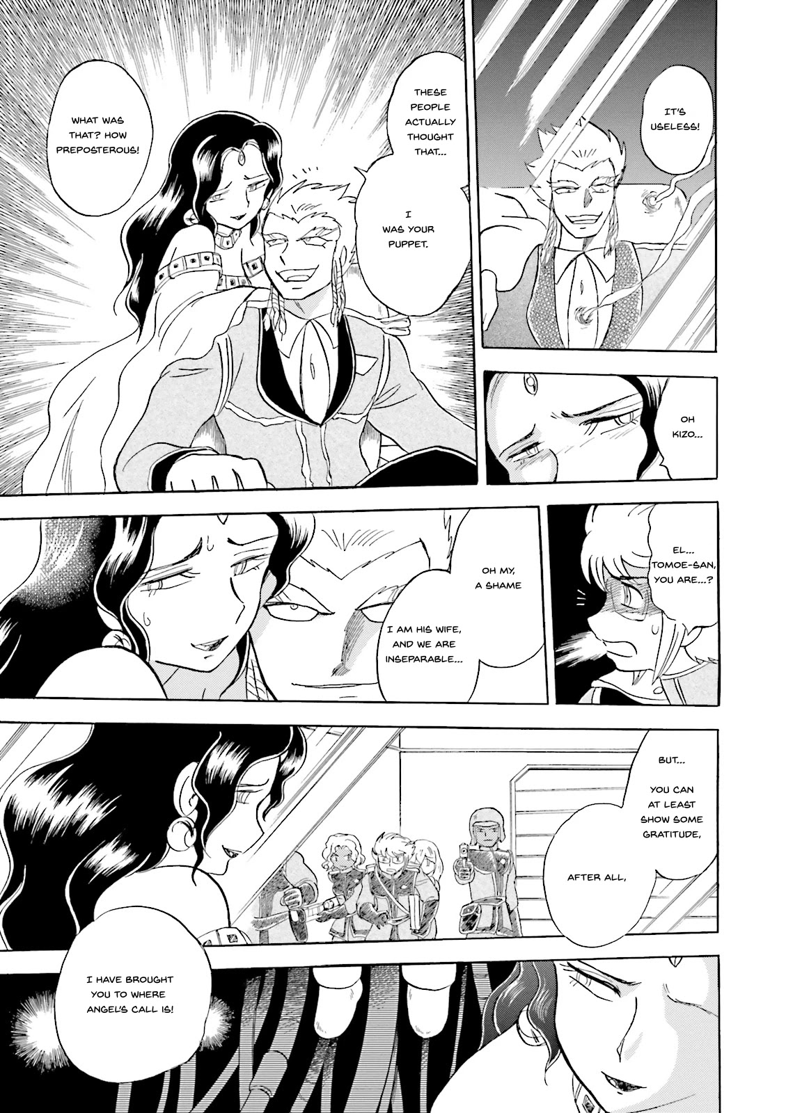 Kidou Senshi Crossbone Gundam Ghost Chapter 29 page 34 - Chapter 29: The Evening's Festival