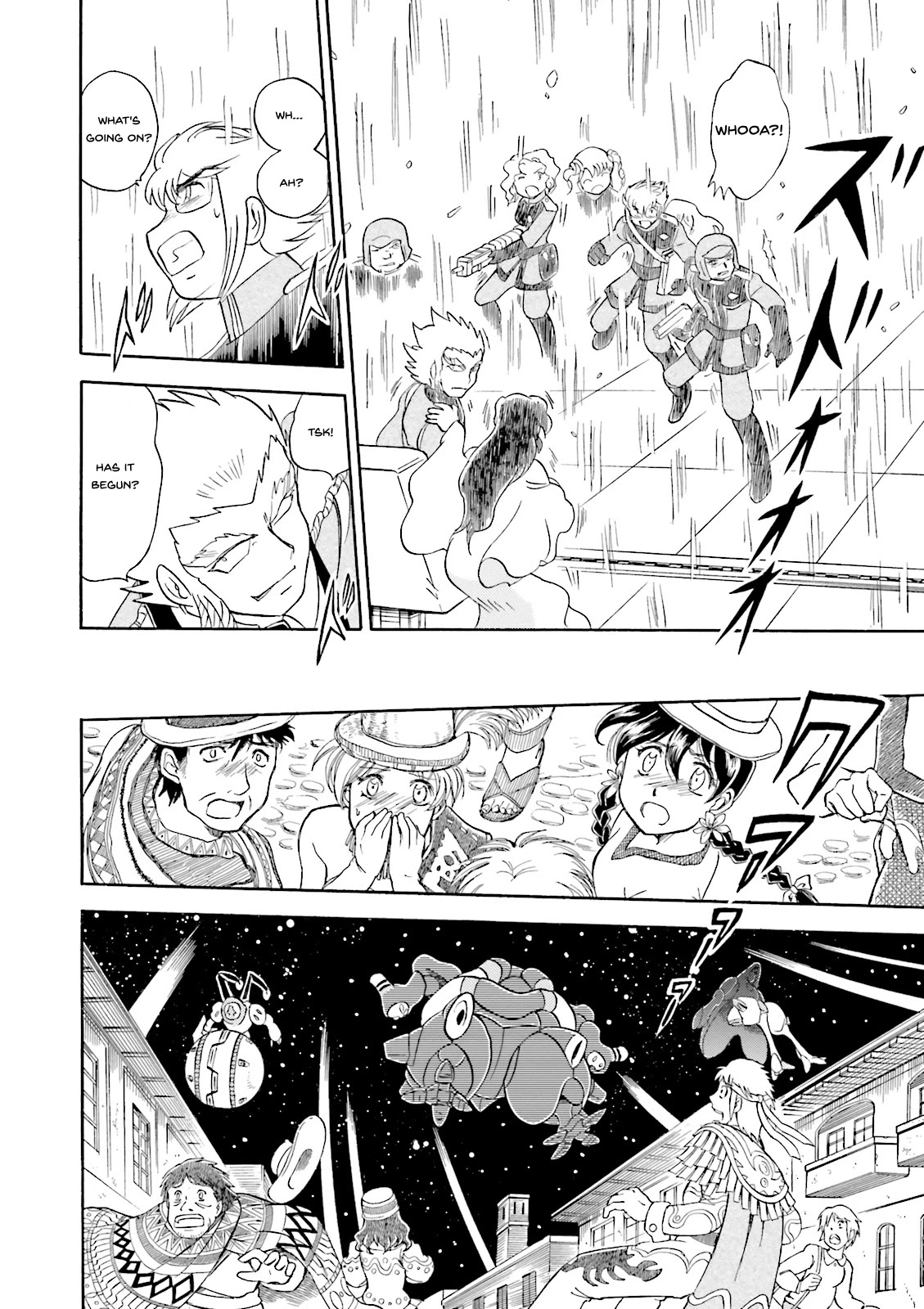 Kidou Senshi Crossbone Gundam Ghost Chapter 29 page 37 - Chapter 29: The Evening's Festival
