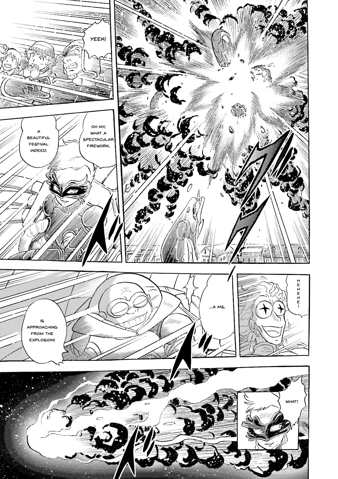 Kidou Senshi Crossbone Gundam Ghost Chapter 29 page 41 - Chapter 29: The Evening's Festival