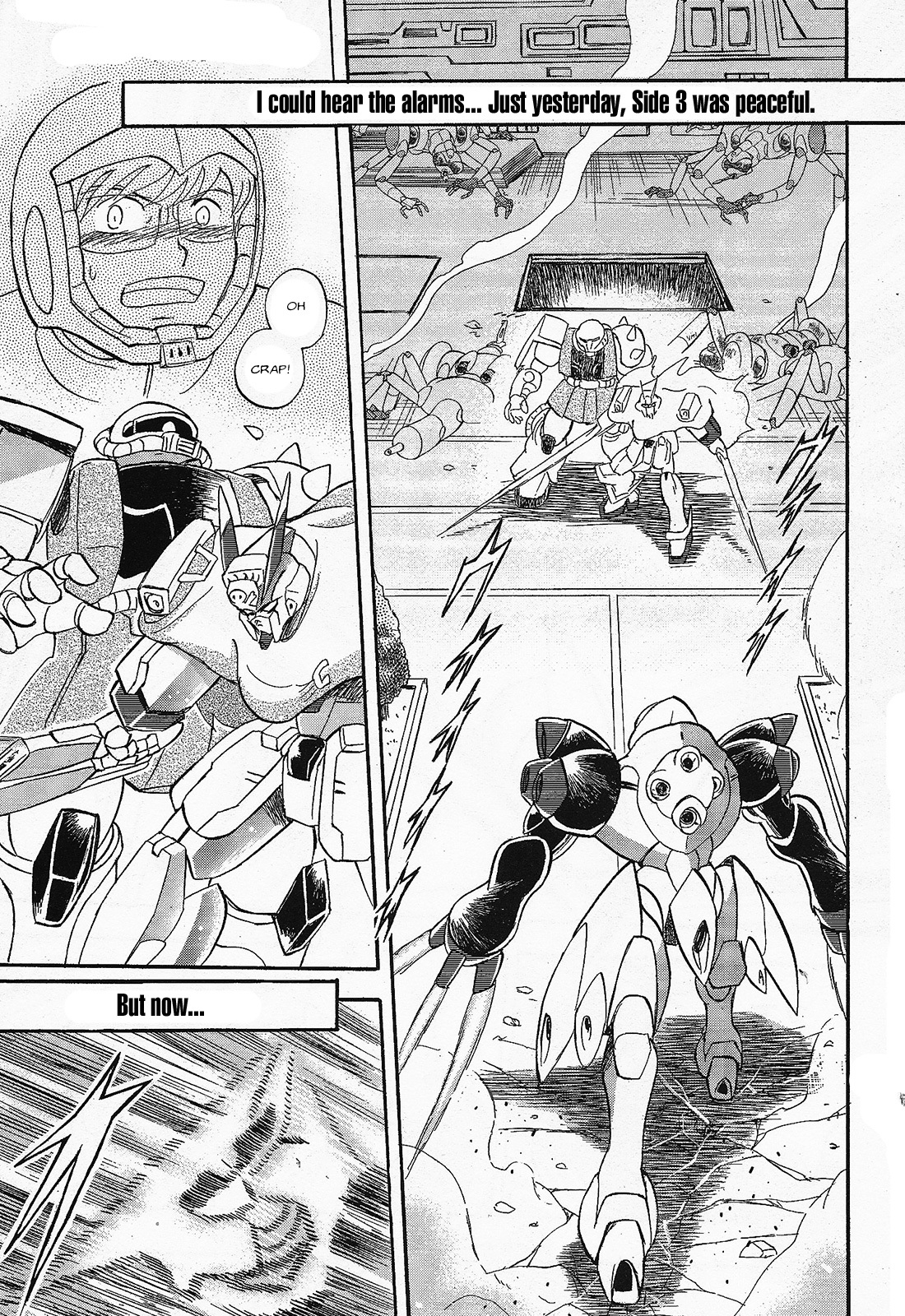 Kidou Senshi Crossbone Gundam Ghost Chapter 3 page 1 - Chapter 3: The Messenger from Thoucus