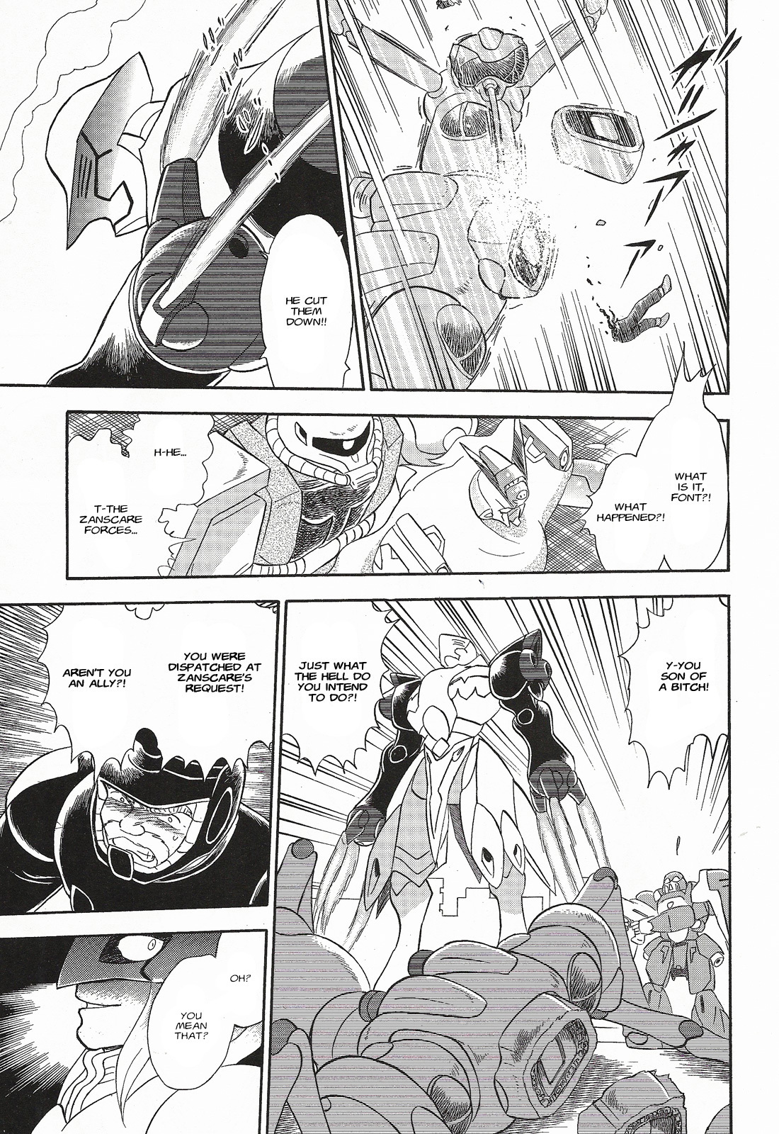 Kidou Senshi Crossbone Gundam Ghost Chapter 3 page 16 - Chapter 3: The Messenger from Thoucus