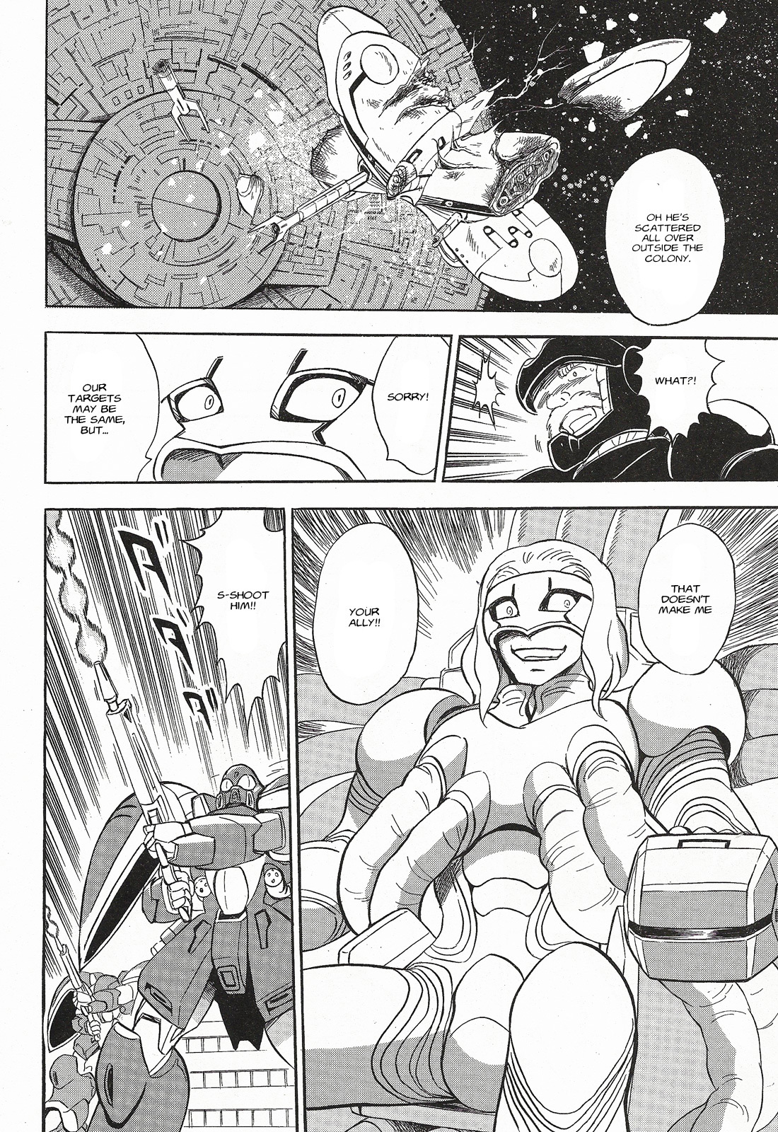 Kidou Senshi Crossbone Gundam Ghost Chapter 3 page 17 - Chapter 3: The Messenger from Thoucus
