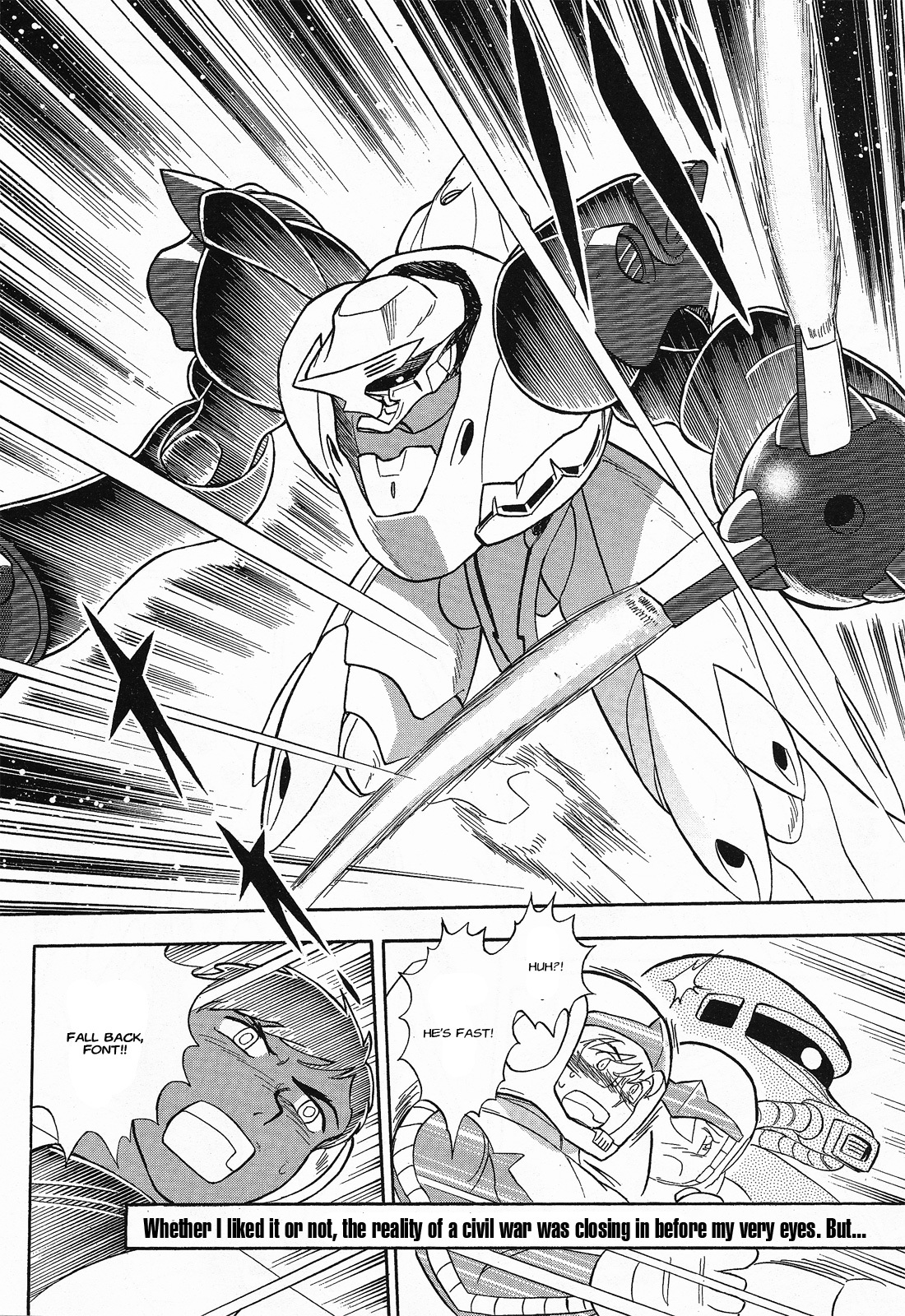 Kidou Senshi Crossbone Gundam Ghost Chapter 3 page 2 - Chapter 3: The Messenger from Thoucus