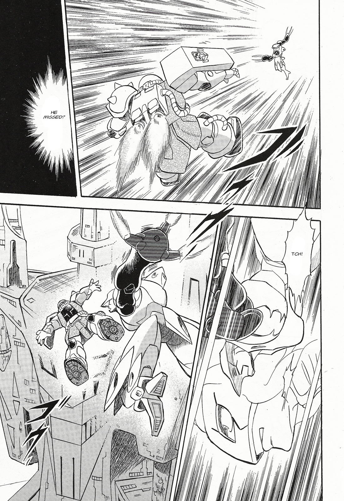 Kidou Senshi Crossbone Gundam Ghost Chapter 3 page 28 - Chapter 3: The Messenger from Thoucus
