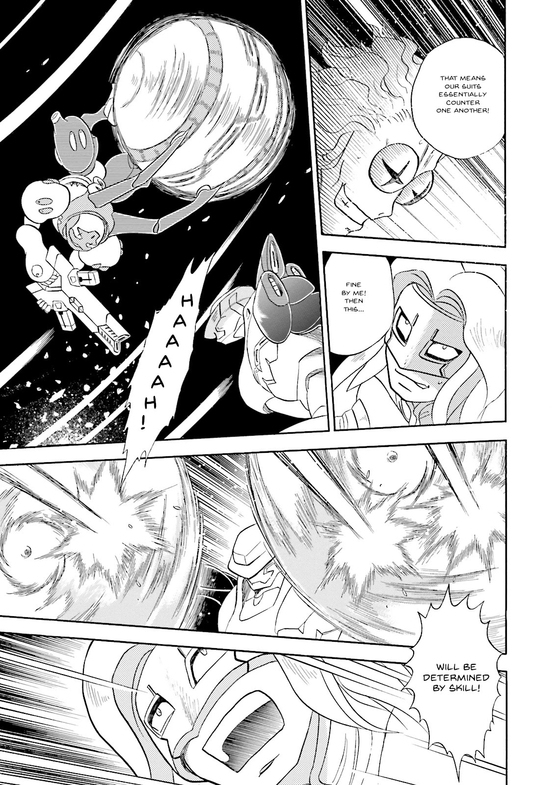 Kidou Senshi Crossbone Gundam Ghost Chapter 30 page 15 - Chapter 30: The Space Bacteria Inceneration Operation