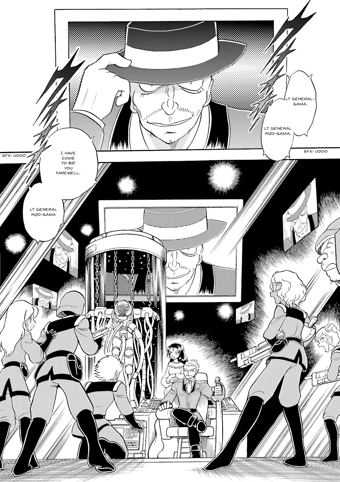 Kidou Senshi Crossbone Gundam Ghost Chapter 30 page 16 - Chapter 30: The Space Bacteria Inceneration Operation