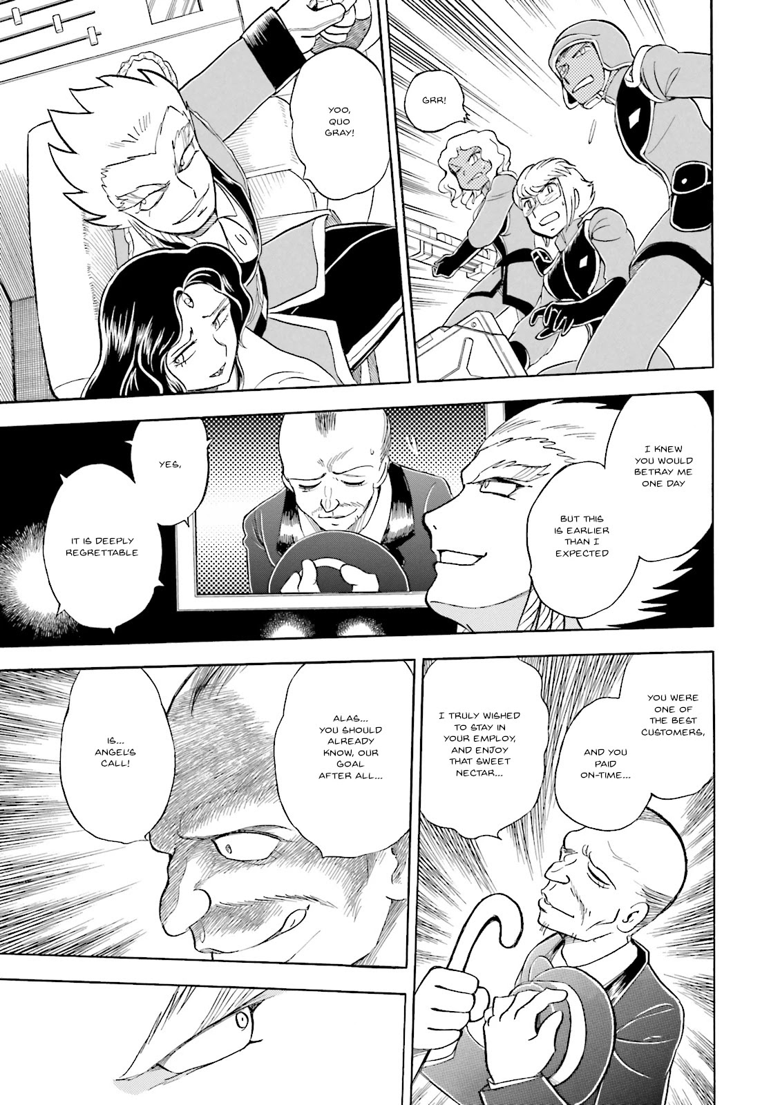 Kidou Senshi Crossbone Gundam Ghost Chapter 30 page 17 - Chapter 30: The Space Bacteria Inceneration Operation