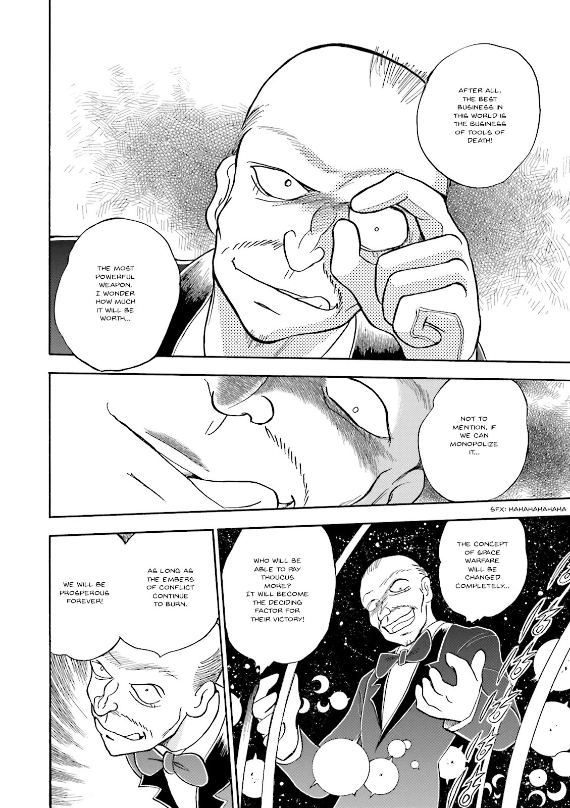 Kidou Senshi Crossbone Gundam Ghost Chapter 30 page 18 - Chapter 30: The Space Bacteria Inceneration Operation