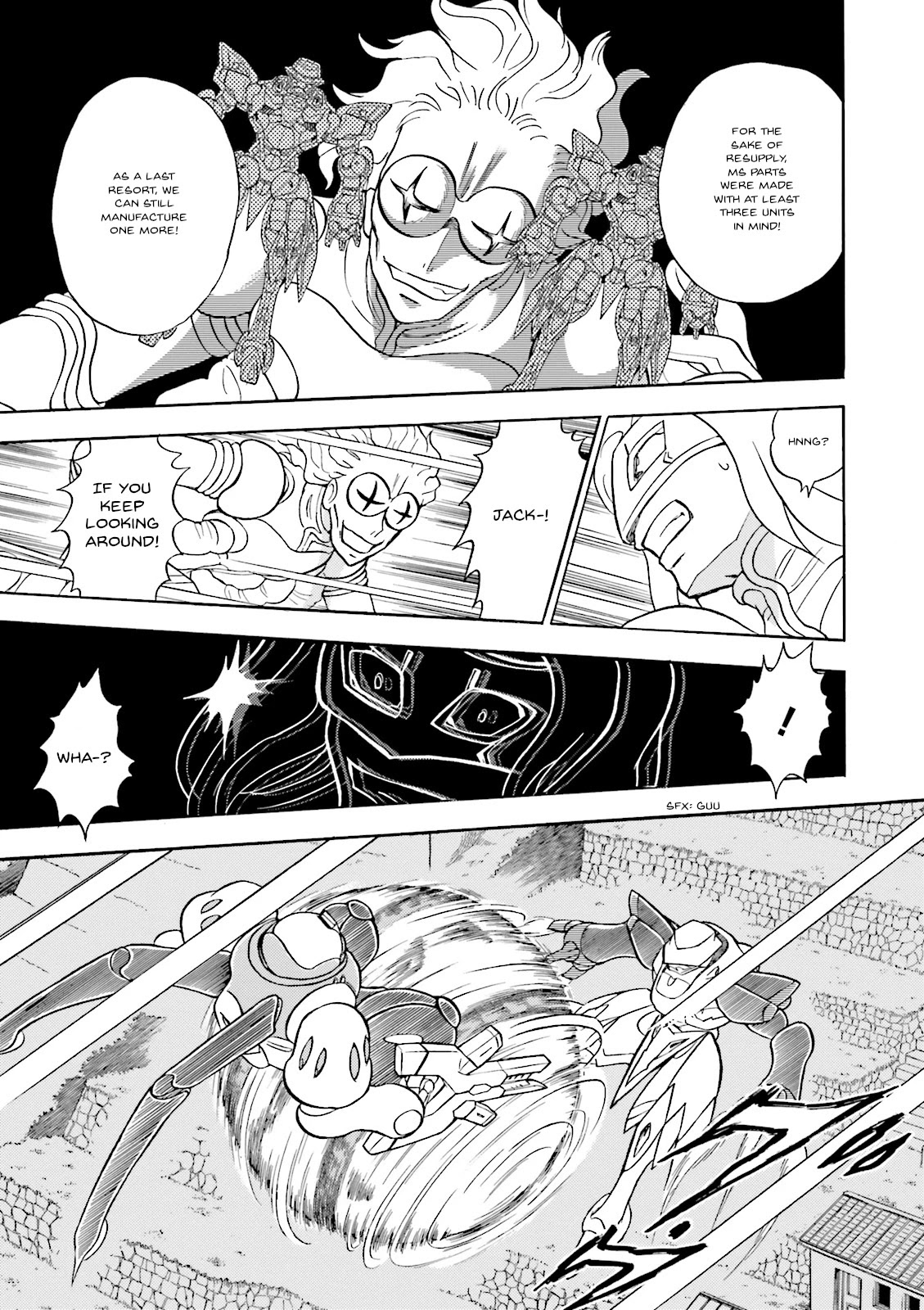 Kidou Senshi Crossbone Gundam Ghost Chapter 30 page 23 - Chapter 30: The Space Bacteria Inceneration Operation