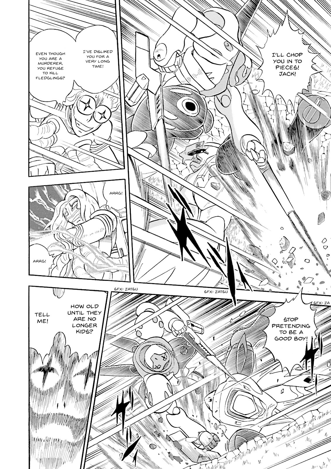 Kidou Senshi Crossbone Gundam Ghost Chapter 30 page 26 - Chapter 30: The Space Bacteria Inceneration Operation