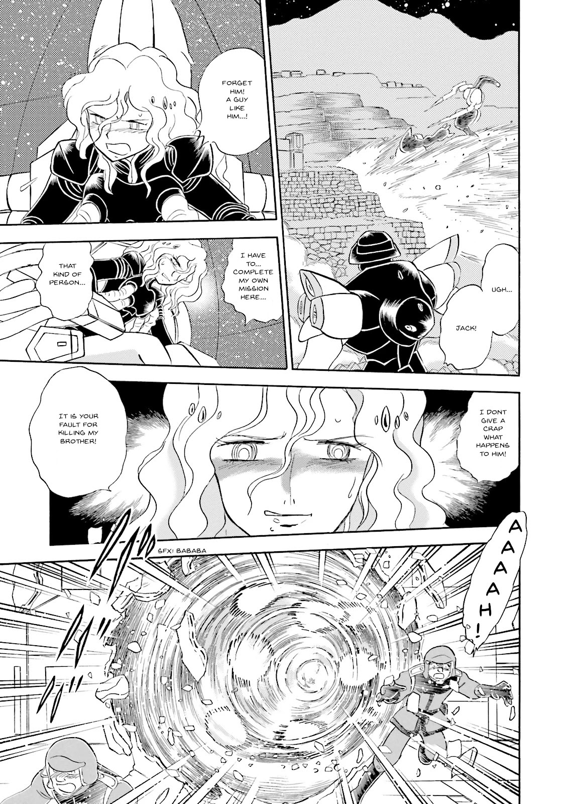 Kidou Senshi Crossbone Gundam Ghost Chapter 30 page 27 - Chapter 30: The Space Bacteria Inceneration Operation
