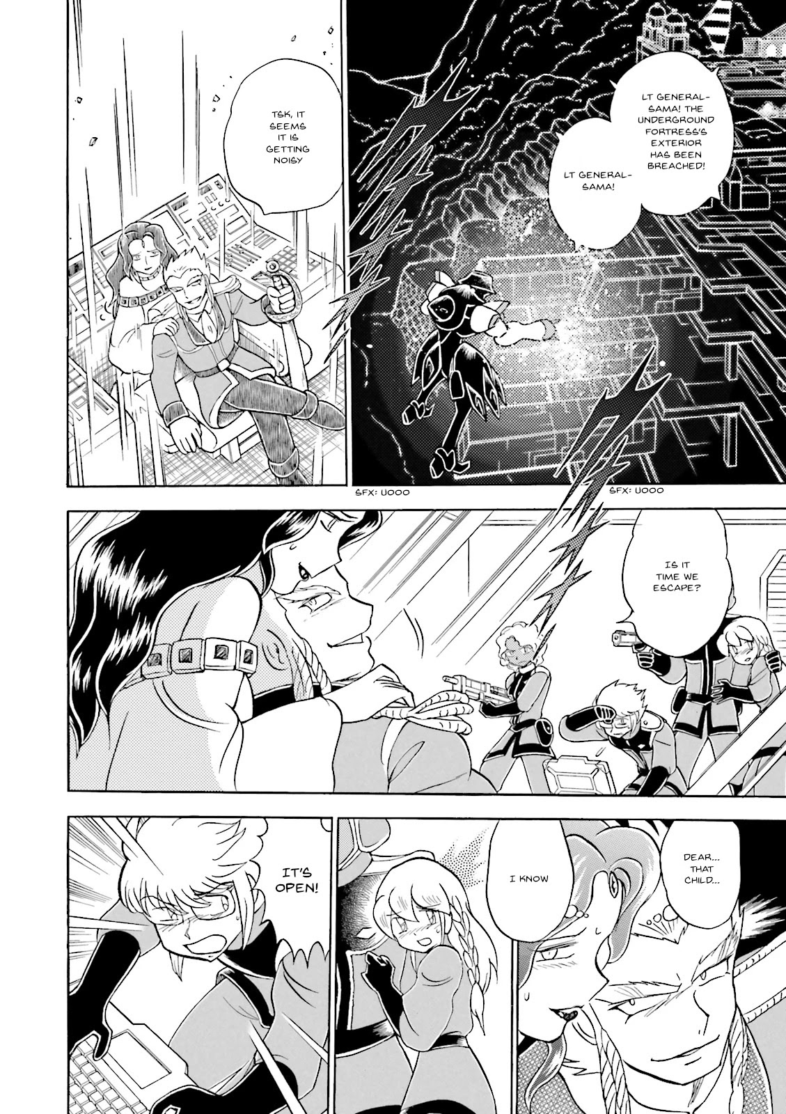 Kidou Senshi Crossbone Gundam Ghost Chapter 30 page 28 - Chapter 30: The Space Bacteria Inceneration Operation