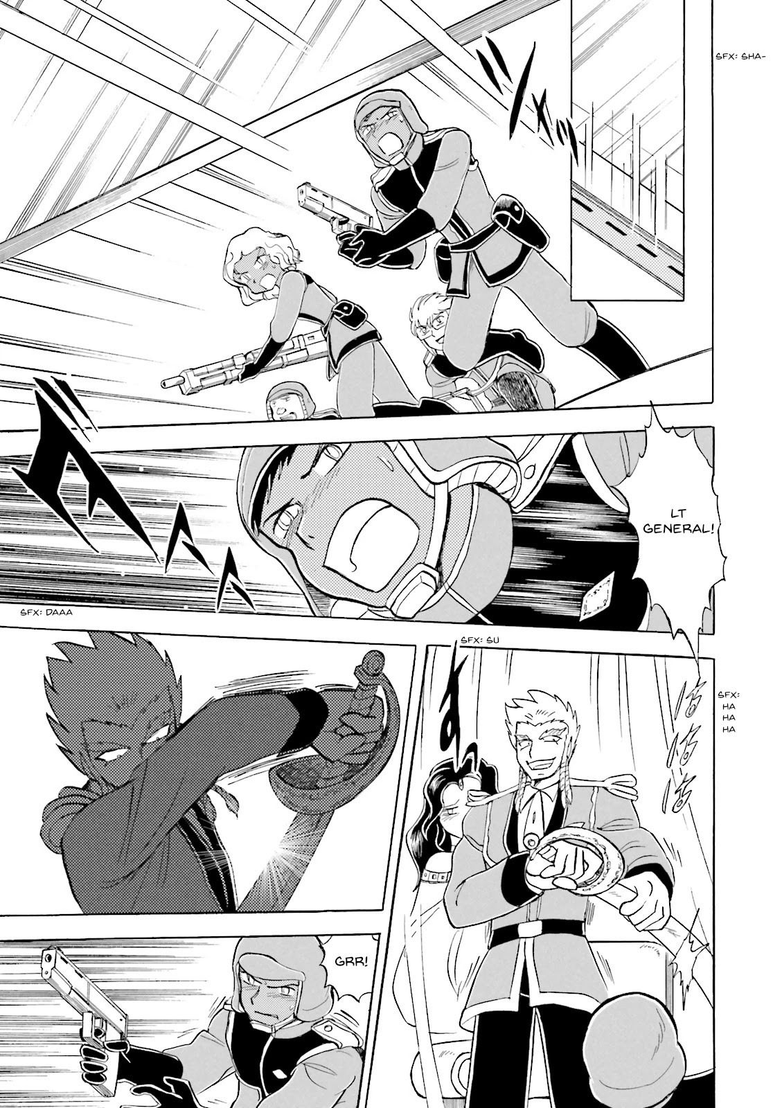 Kidou Senshi Crossbone Gundam Ghost Chapter 30 page 29 - Chapter 30: The Space Bacteria Inceneration Operation
