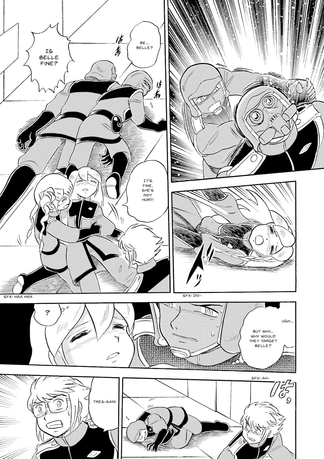 Kidou Senshi Crossbone Gundam Ghost Chapter 30 page 37 - Chapter 30: The Space Bacteria Inceneration Operation