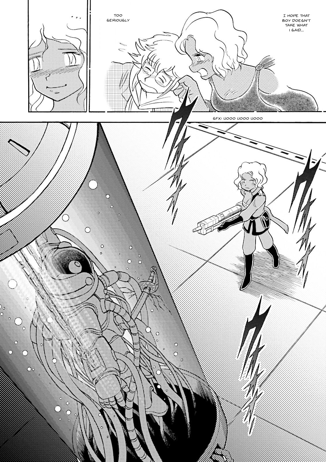 Kidou Senshi Crossbone Gundam Ghost Chapter 30 page 42 - Chapter 30: The Space Bacteria Inceneration Operation