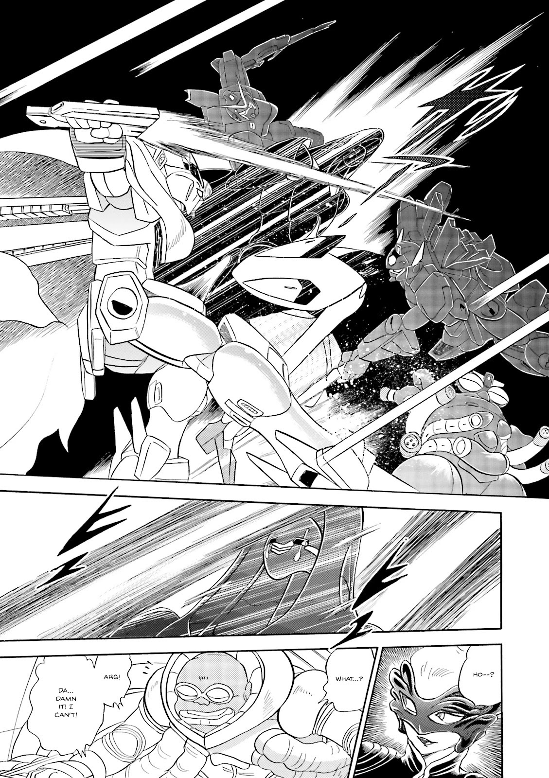 Kidou Senshi Crossbone Gundam Ghost Chapter 30 page 7 - Chapter 30: The Space Bacteria Inceneration Operation