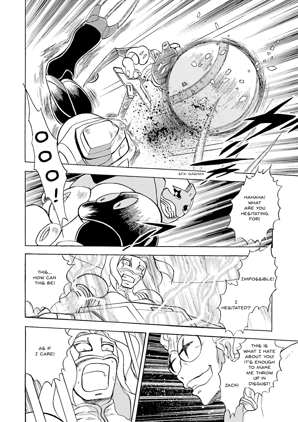 Kidou Senshi Crossbone Gundam Ghost Chapter 31 page 12 - Chapter 31: Fire Death And...