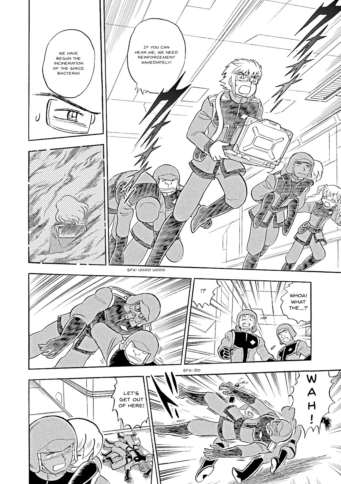Kidou Senshi Crossbone Gundam Ghost Chapter 31 page 14 - Chapter 31: Fire Death And...