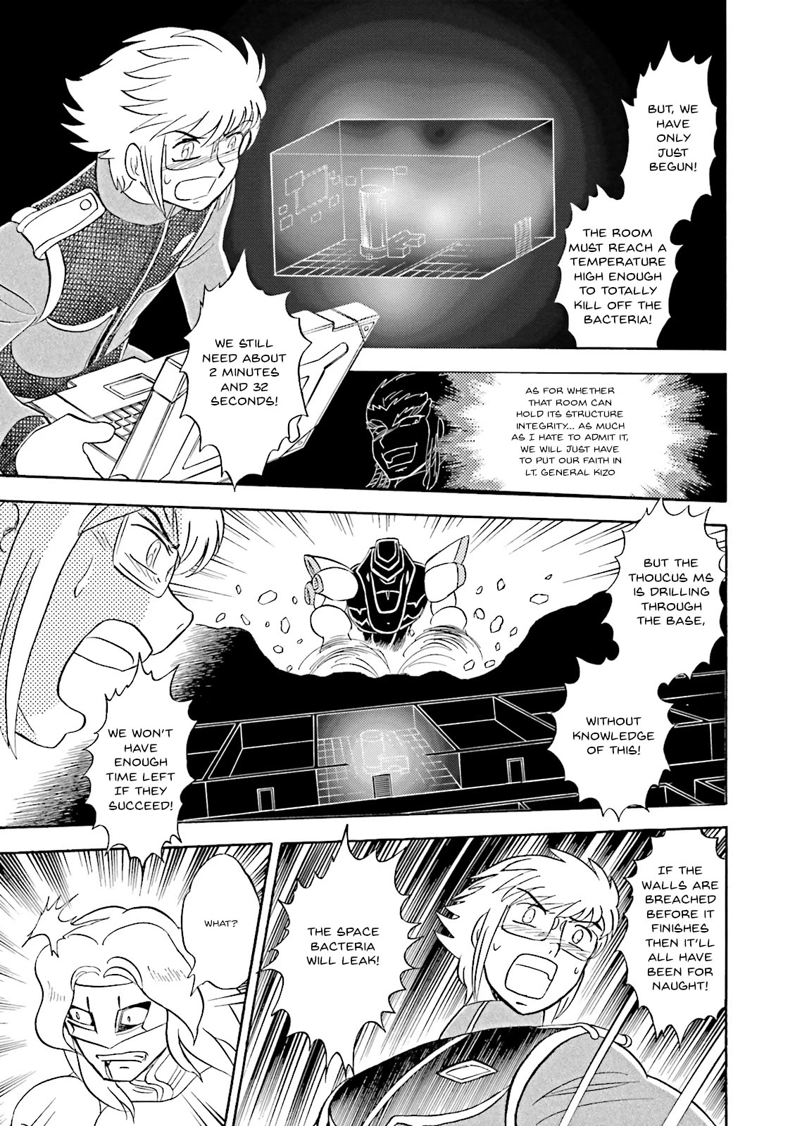 Kidou Senshi Crossbone Gundam Ghost Chapter 31 page 15 - Chapter 31: Fire Death And...