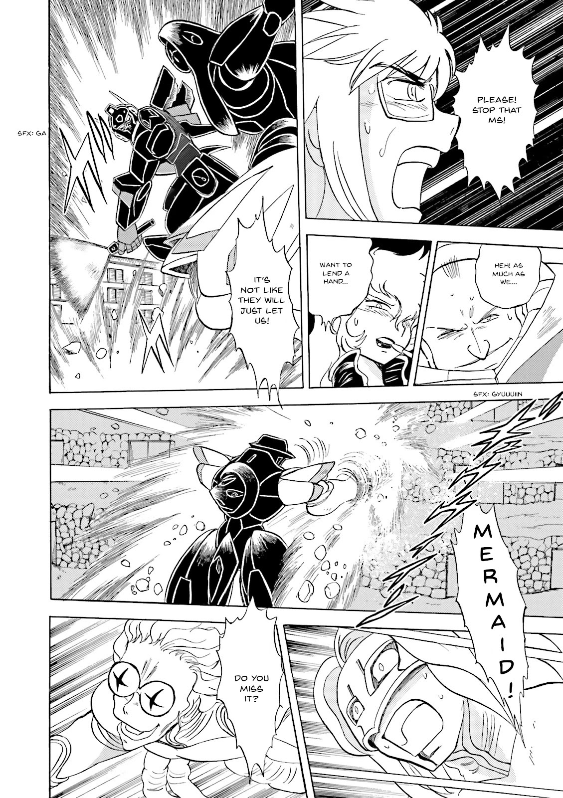 Kidou Senshi Crossbone Gundam Ghost Chapter 31 page 16 - Chapter 31: Fire Death And...