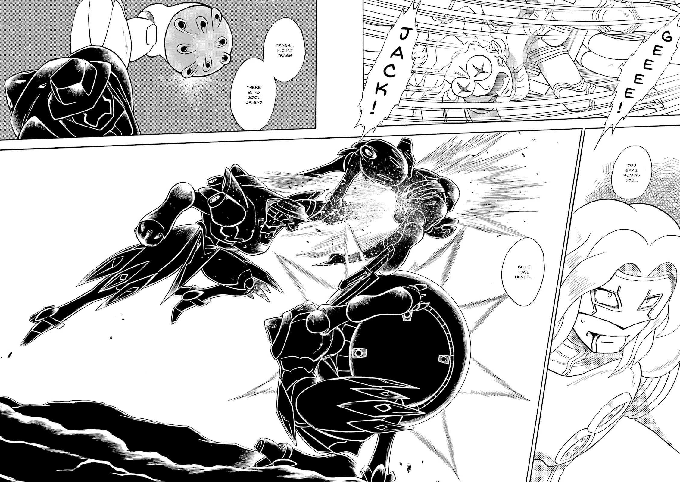 Kidou Senshi Crossbone Gundam Ghost Chapter 31 page 40 - Chapter 31: Fire Death And...