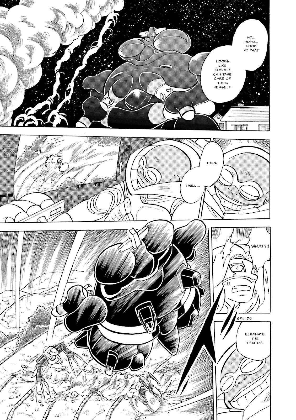Kidou Senshi Crossbone Gundam Ghost Chapter 31 page 8 - Chapter 31: Fire Death And...