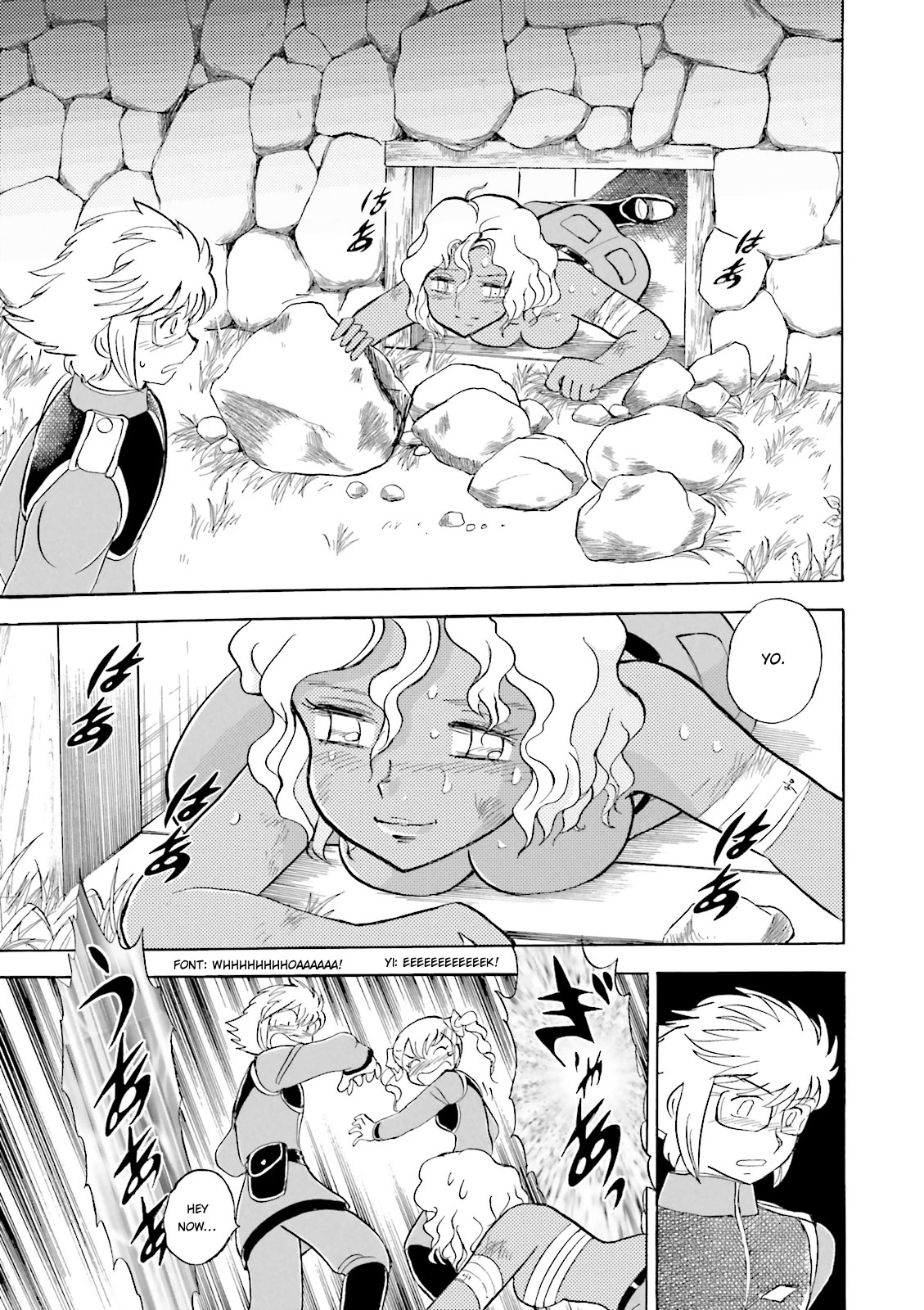 Kidou Senshi Crossbone Gundam Ghost Chapter 32 page 10 - Chapter 32: FIre Death (and)...