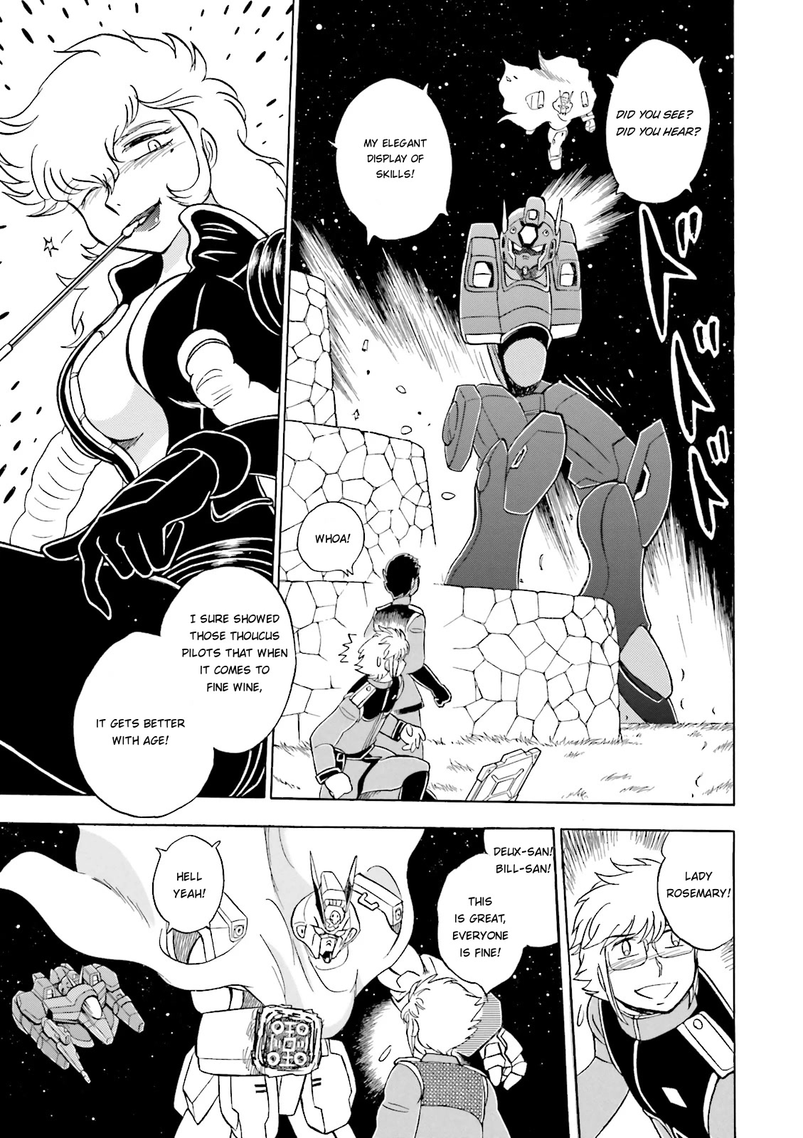 Kidou Senshi Crossbone Gundam Ghost Chapter 32 page 18 - Chapter 32: FIre Death (and)...