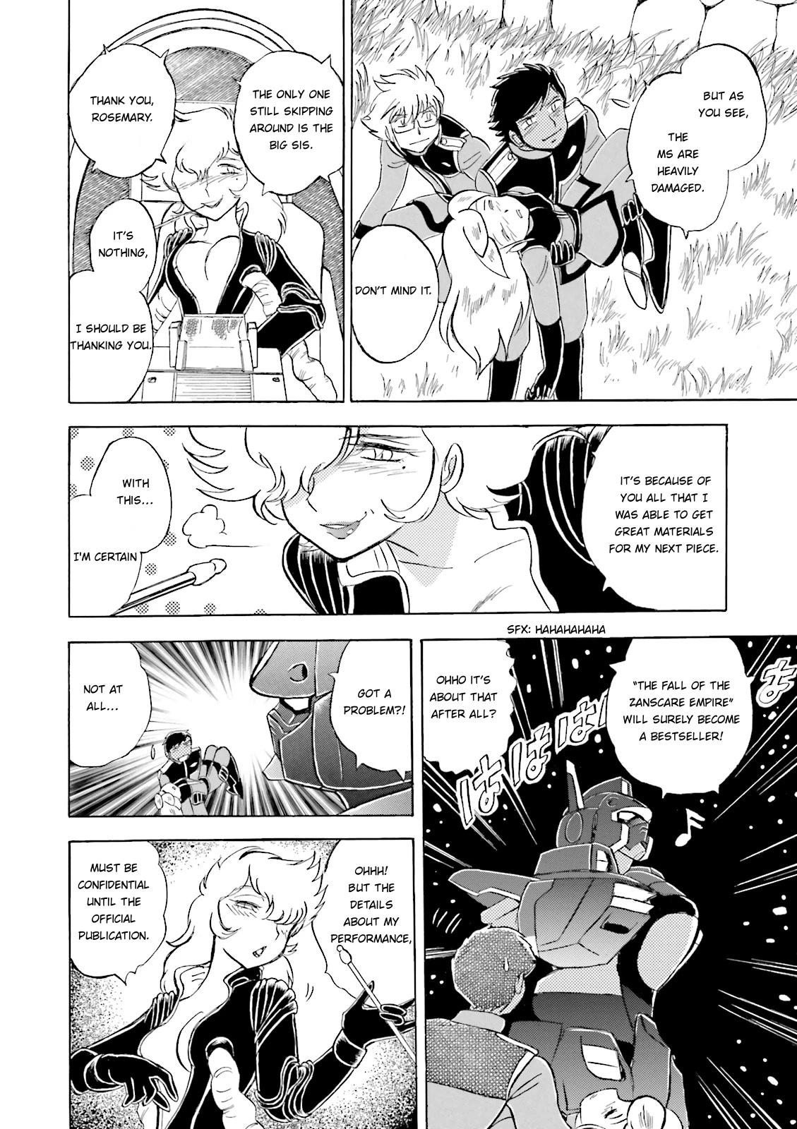 Kidou Senshi Crossbone Gundam Ghost Chapter 32 page 19 - Chapter 32: FIre Death (and)...