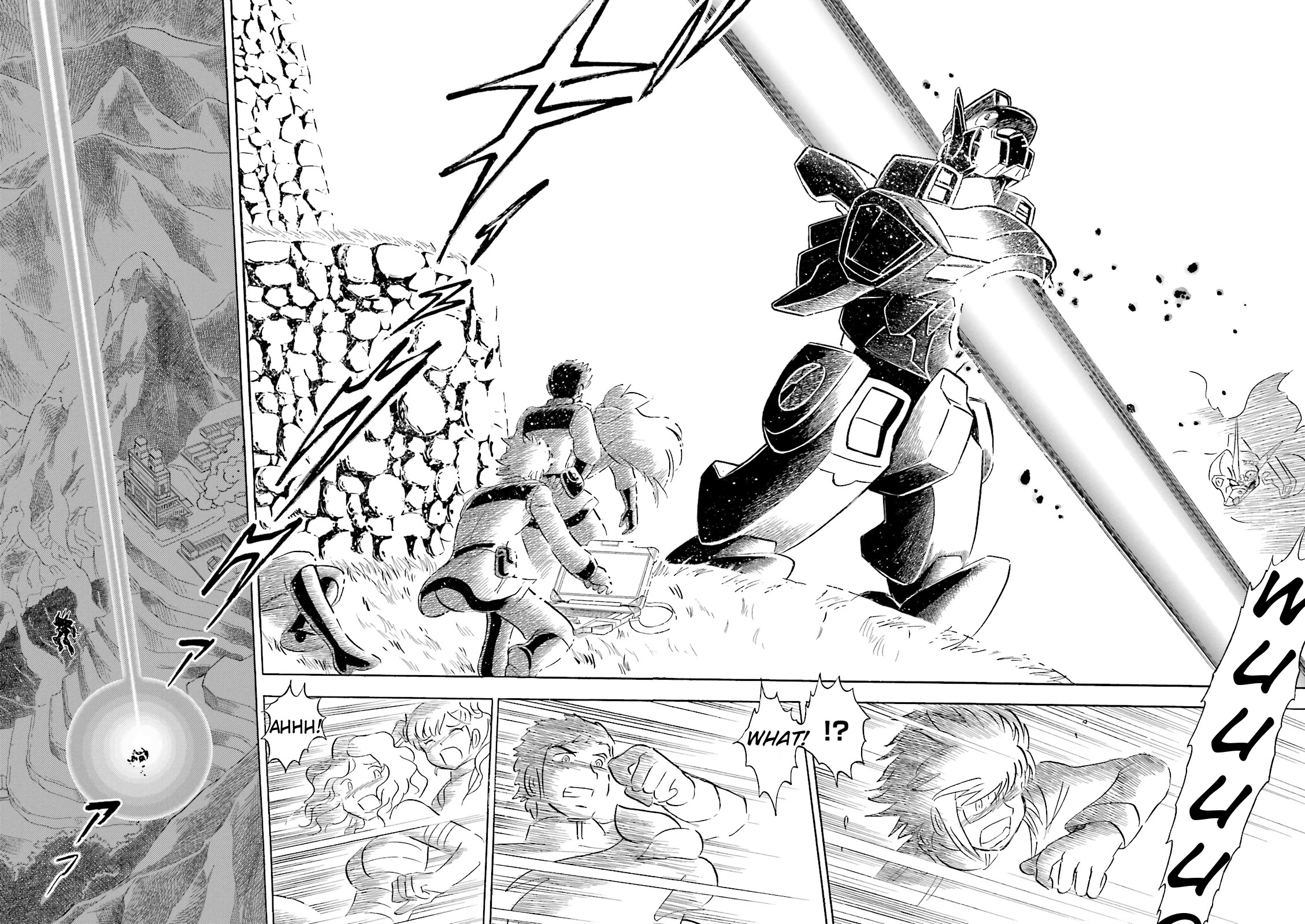 Kidou Senshi Crossbone Gundam Ghost Chapter 32 page 21 - Chapter 32: FIre Death (and)...