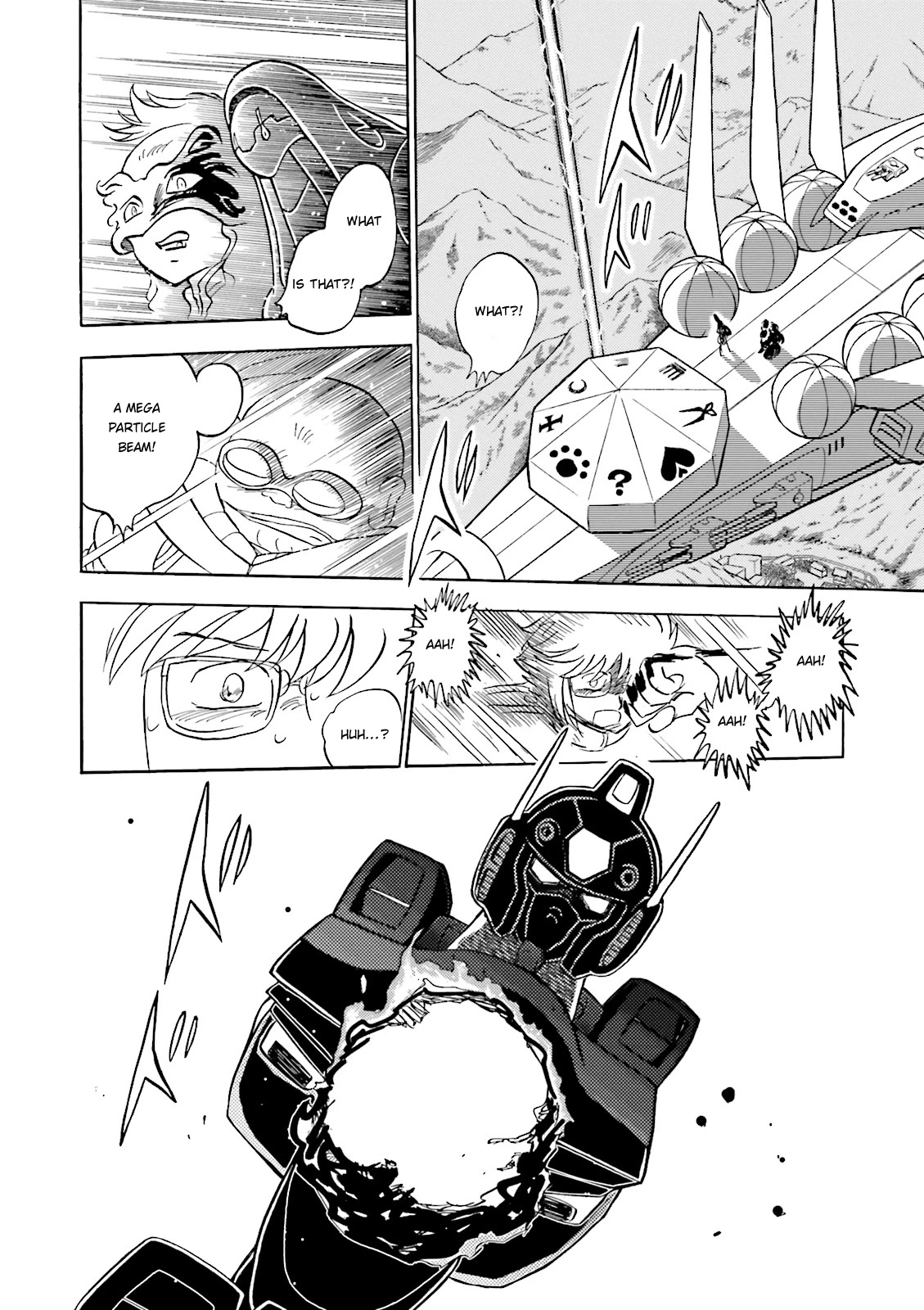 Kidou Senshi Crossbone Gundam Ghost Chapter 32 page 22 - Chapter 32: FIre Death (and)...