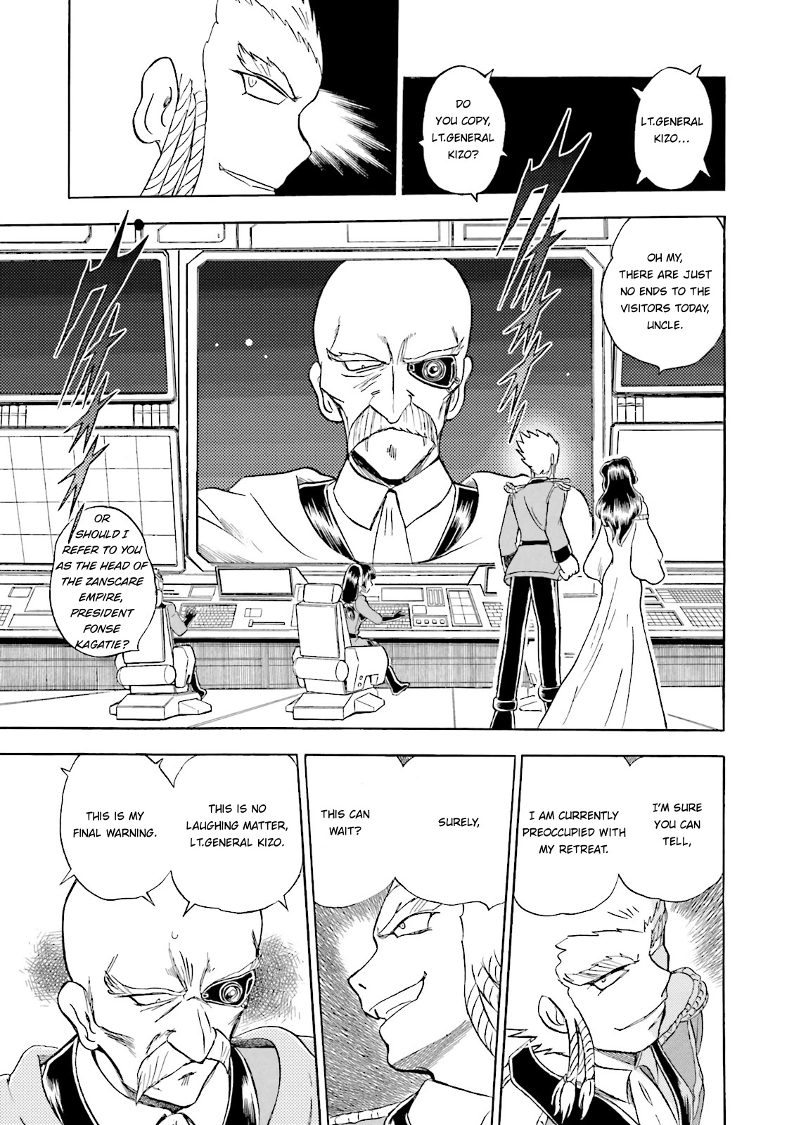 Kidou Senshi Crossbone Gundam Ghost Chapter 32 page 25 - Chapter 32: FIre Death (and)...