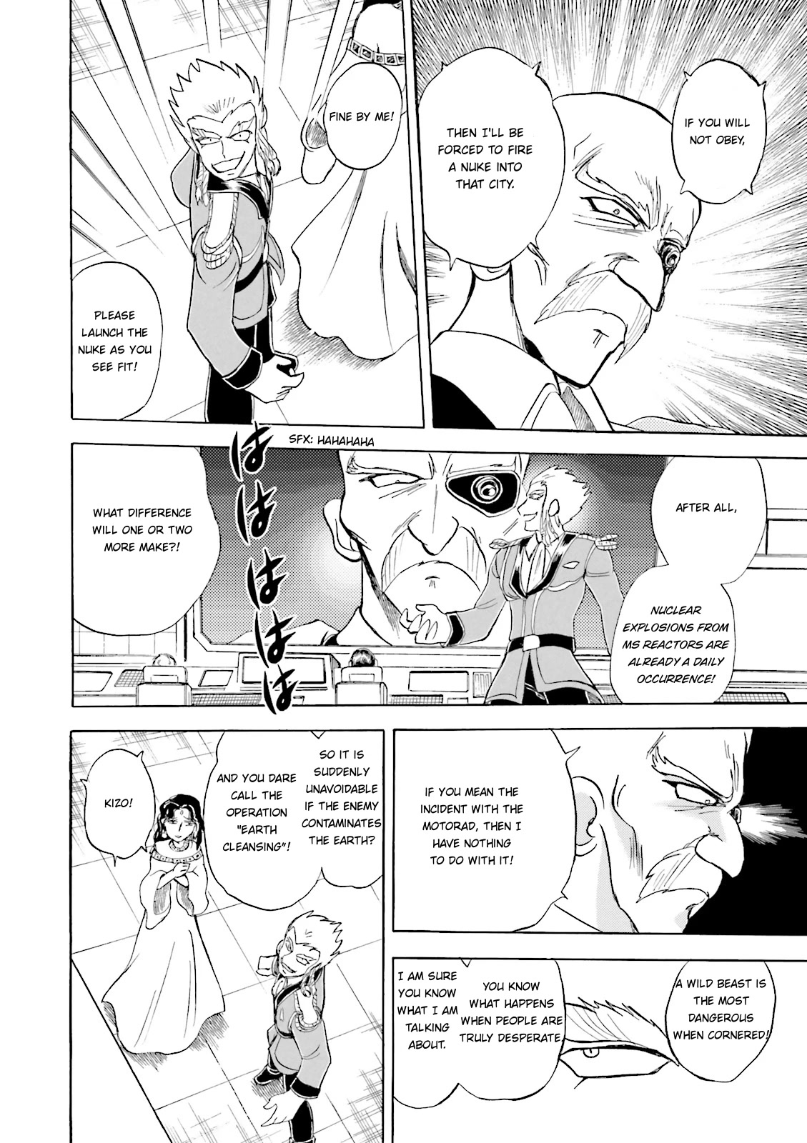 Kidou Senshi Crossbone Gundam Ghost Chapter 32 page 26 - Chapter 32: FIre Death (and)...
