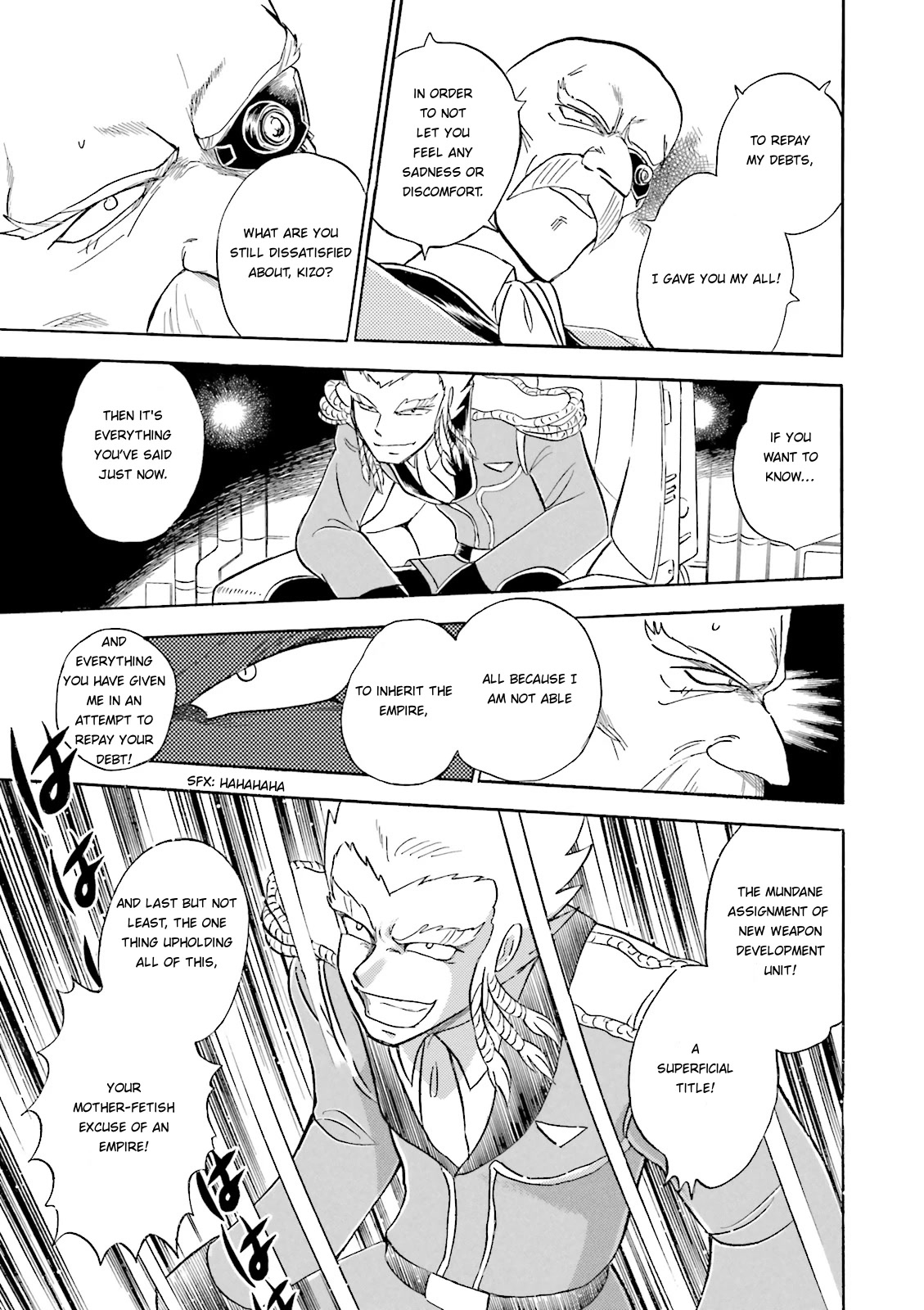 Kidou Senshi Crossbone Gundam Ghost Chapter 32 page 29 - Chapter 32: FIre Death (and)...