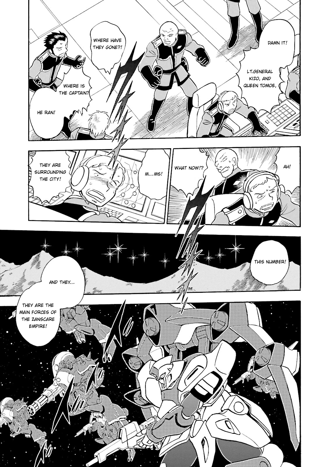 Kidou Senshi Crossbone Gundam Ghost Chapter 32 page 33 - Chapter 32: FIre Death (and)...