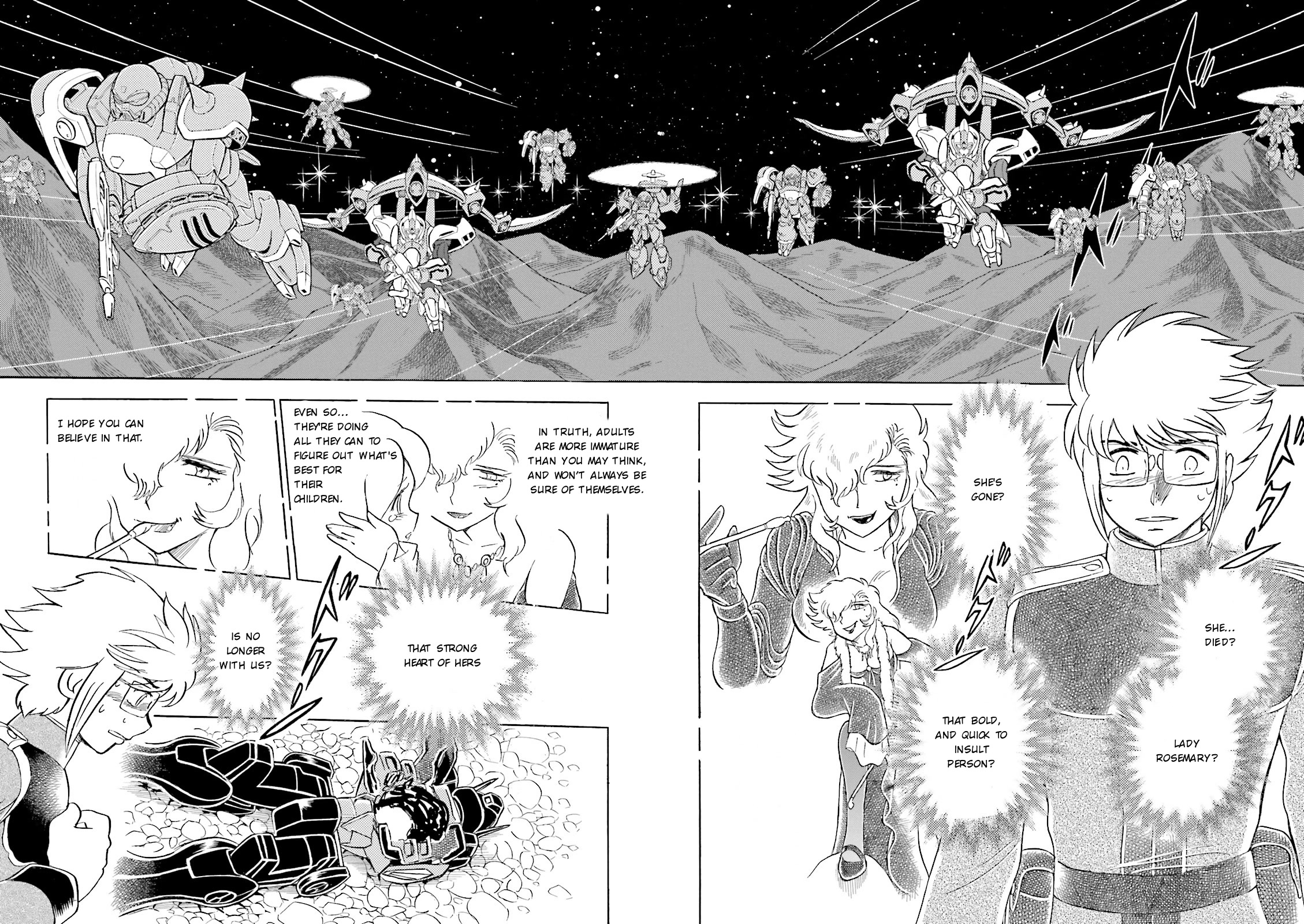 Kidou Senshi Crossbone Gundam Ghost Chapter 32 page 34 - Chapter 32: FIre Death (and)...