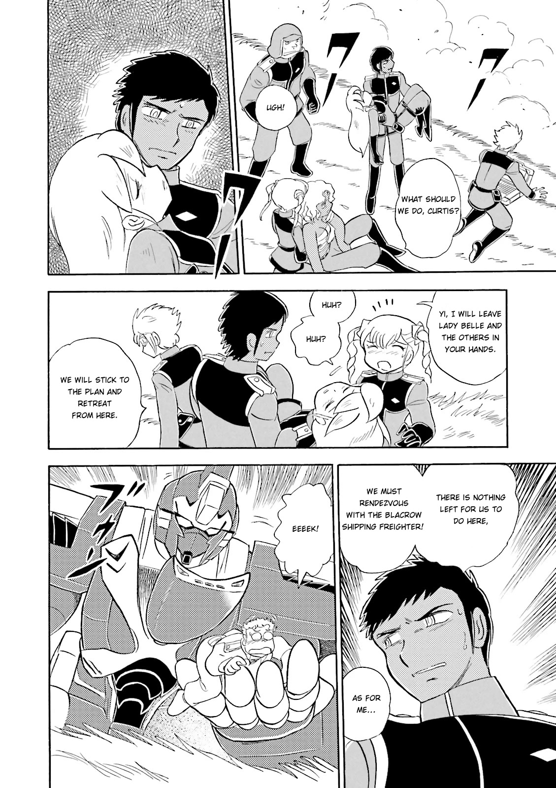 Kidou Senshi Crossbone Gundam Ghost Chapter 32 page 35 - Chapter 32: FIre Death (and)...