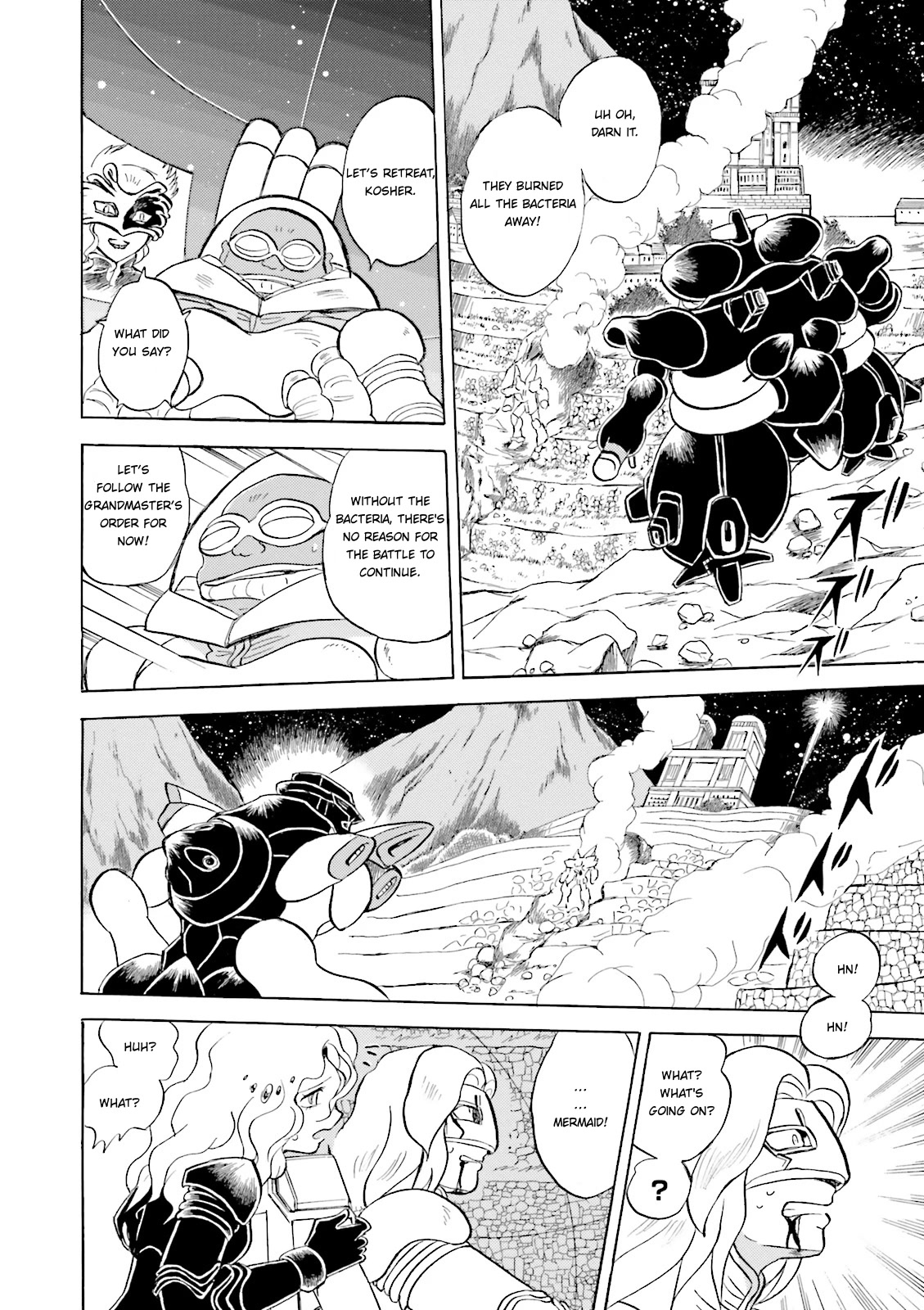 Kidou Senshi Crossbone Gundam Ghost Chapter 32 page 5 - Chapter 32: FIre Death (and)...