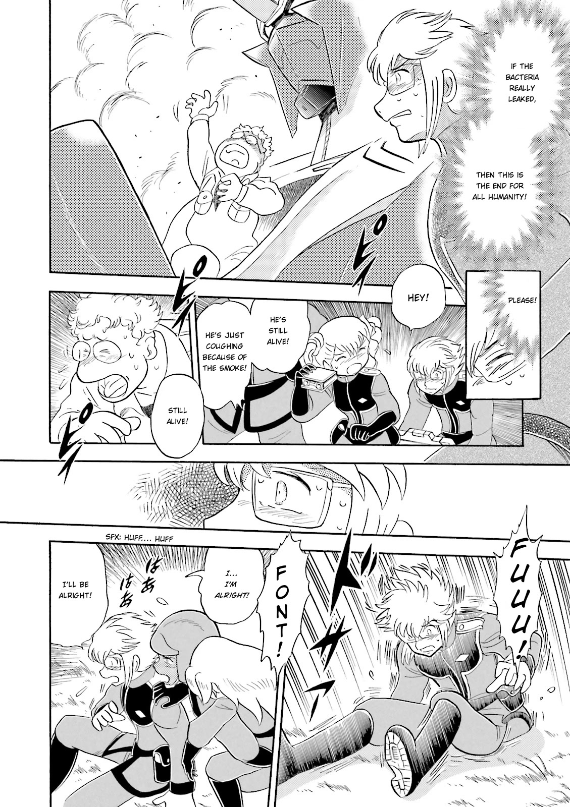 Kidou Senshi Crossbone Gundam Ghost Chapter 32 page 7 - Chapter 32: FIre Death (and)...